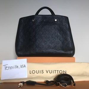 Louis Vuitton Montaigne GM Noir